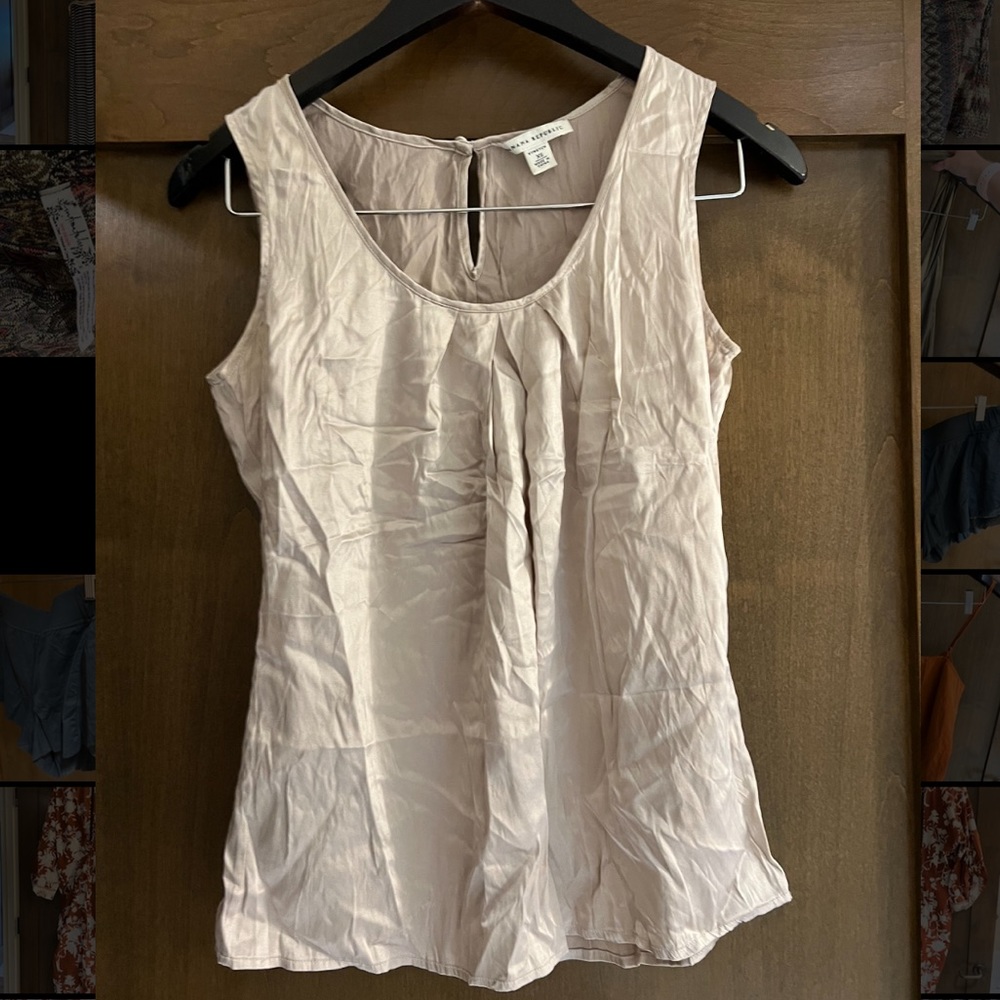 Silk Banana Republic Top